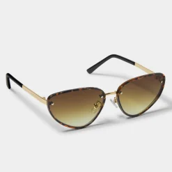 Katie Loxton Saint-Tropez Braun Schildpatt Katzenaugen-Sonnenbrille*Damen Damensonnenbrillen | Flitterwochengeschenke
