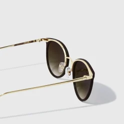 Katie Loxton Santorini Cocoa Breite Katzenaugen-Sonnenbrille*Damen Damensonnenbrillen | Flitterwochengeschenke