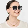 Katie Loxton Sardinia Schwarze Sonnenbrille*Damen Damensonnenbrillen | Flitterwochengeschenke