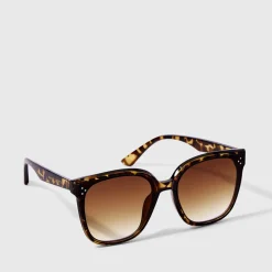 Katie Loxton Savannah Tortiseshell Square Sonnenbrille*Damen Damensonnenbrillen | Flitterwochengeschenke