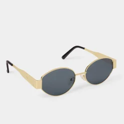 Katie Loxton Siena Matt Gold Oval Sonnenbrille*Damen Damensonnenbrillen | Flitterwochengeschenke