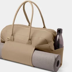 Katie Loxton Taupe Nylon-Luxe Gym Bag* Wochenendtaschen | Wochenendtaschen