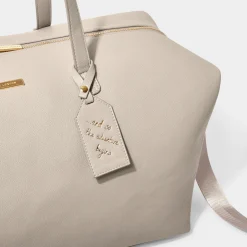Katie Loxton Taupe Wochenendtasche Duffle Bag* Flitterwochengeschenke | Geschenke Für Die Braut