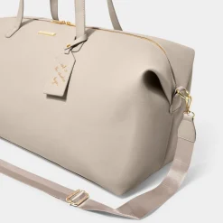Katie Loxton Taupe Wochenendtasche Duffle Bag* Flitterwochengeschenke | Geschenke Für Die Braut