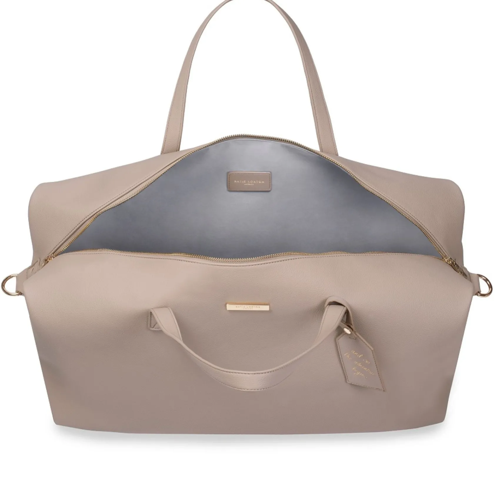 Katie Loxton Taupe Wochenendtasche Duffle Bag* Flitterwochengeschenke | Geschenke Für Die Braut