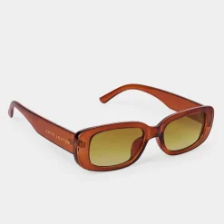 Katie Loxton Venedig Bernstein Rechteckige Sonnenbrille*Damen Damensonnenbrillen | Flitterwochengeschenke