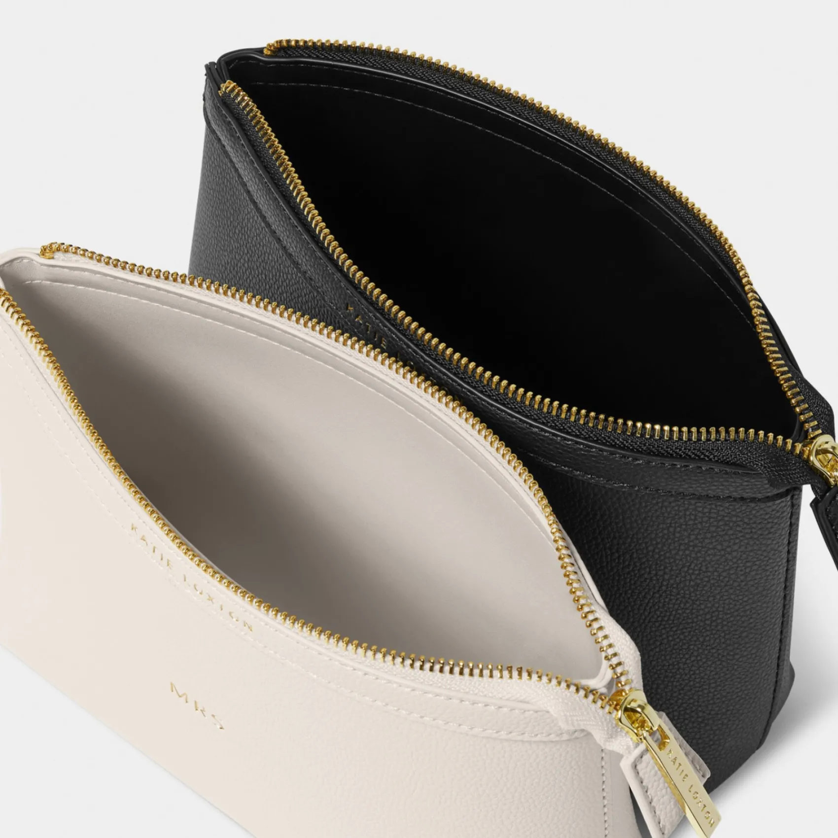 Katie Loxton Waschbeutel-Set 'Herr' und 'Frau'* Make-up- Und Kulturbeutel | Hochzeitsgeschenksets