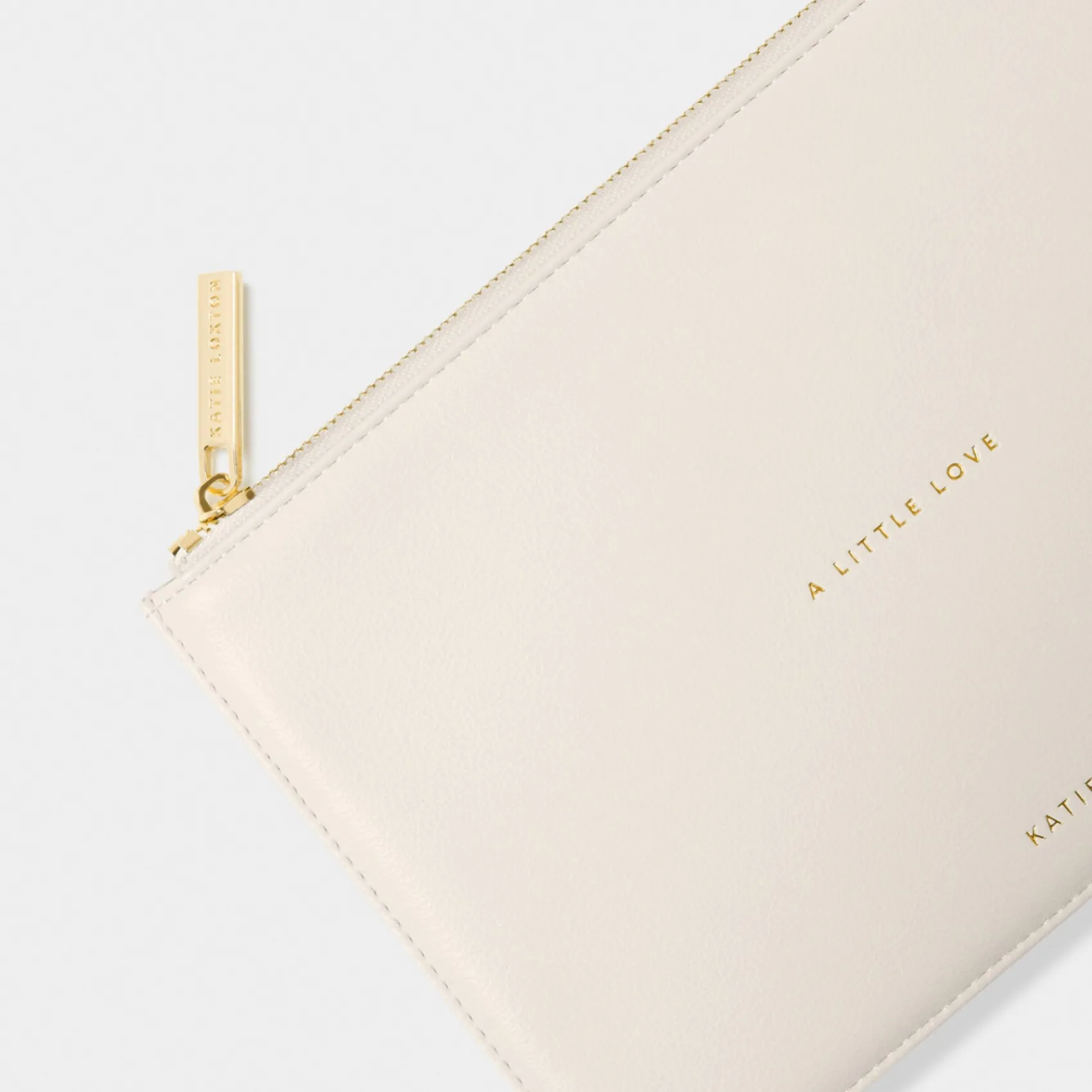 Katie Loxton weißer Sentiment-Beutel 'A Little Love'* Sentiment-säckchen | Geschenke Für Die Mutter Des Bräutigams