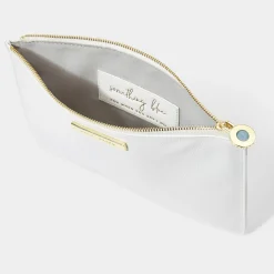 Katie Loxton weißes Täschchen 'Something Blue For When You Say I Do'* Sentiment-säckchen | Etwas Blaue Geschenke