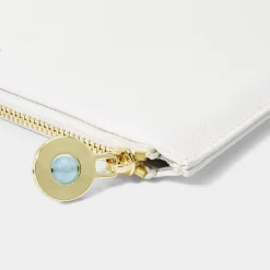 Katie Loxton weißes Täschchen 'Something Blue For When You Say I Do'* Sentiment-säckchen | Etwas Blaue Geschenke
