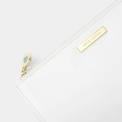 Katie Loxton weißes Täschchen 'Something Blue For When You Say I Do'* Sentiment-säckchen | Etwas Blaue Geschenke