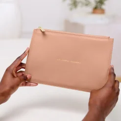 Katie Loxton wunderschöne Oma" Pfingstrose Blush Sentiment Tasche* Sentiment-säckchen | Kosmetiktaschen