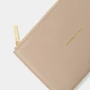 Katie Loxton wunderschöne Nan" Sentiment-Beutel in Taupe* Sentiment-säckchen | Kosmetiktaschen