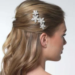 Poirier Leilani Crystal Floral Haarkamm* Abschlussball Haarspangen & Kämme | Haarschmuck Aus Kristall