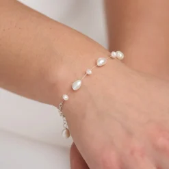 Lace & Favour Mereia Illusions-Süßwasserperlen-Armband* Geschenke Für Brautjungfern | Geschenke Für Die Braut
