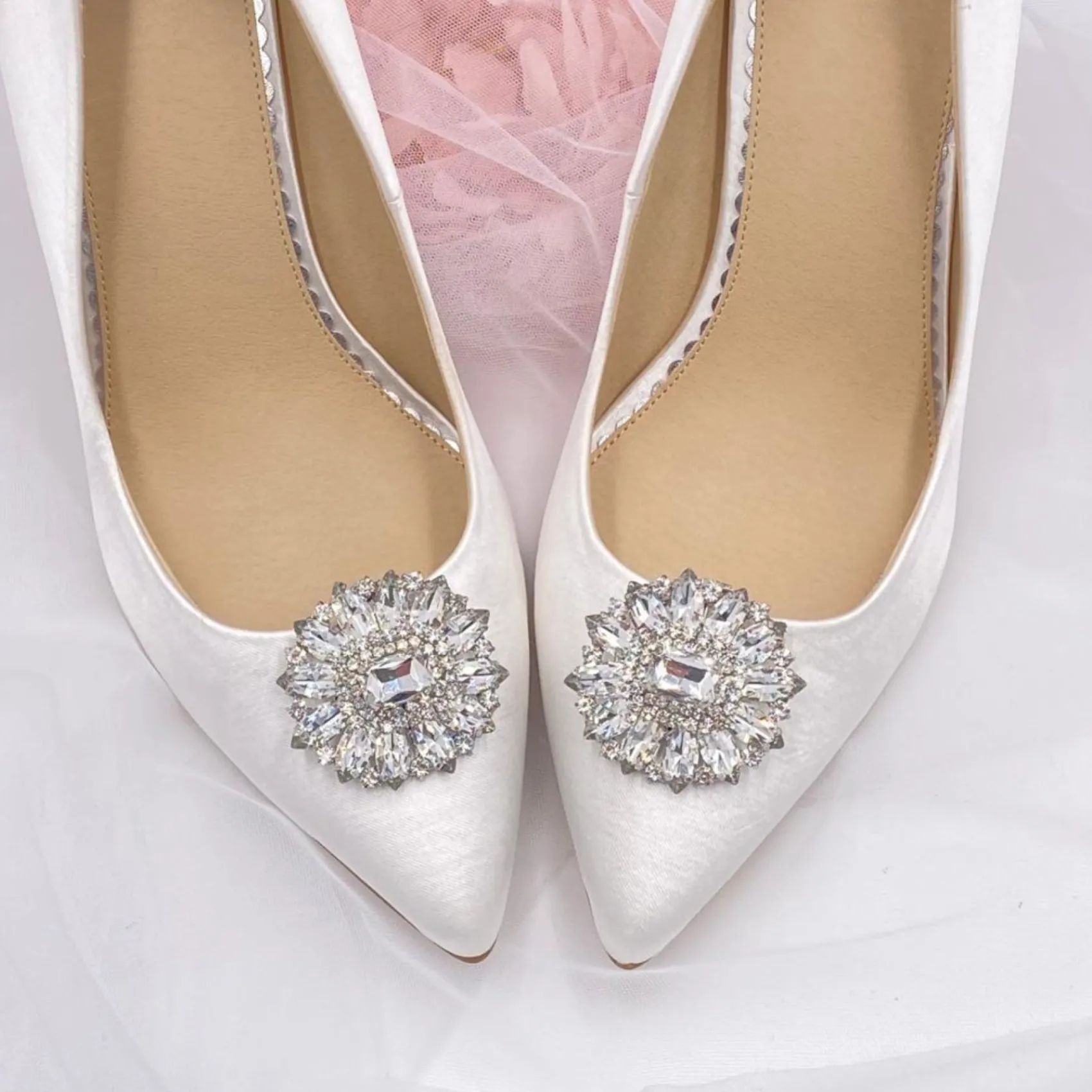 Lace & Favour Miracle Statement Kristall-Schuhclips* Geschenke Für Die Braut | Schuhclips