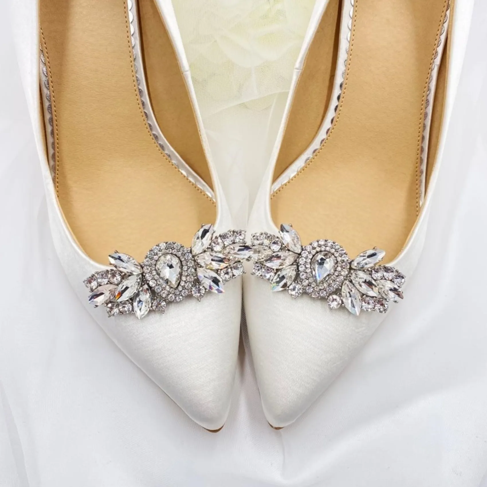 Lace & Favour Mirage Vintage inspiriert Kristall verschönert Schuh-Clips* Schuhclips | Schuhclips