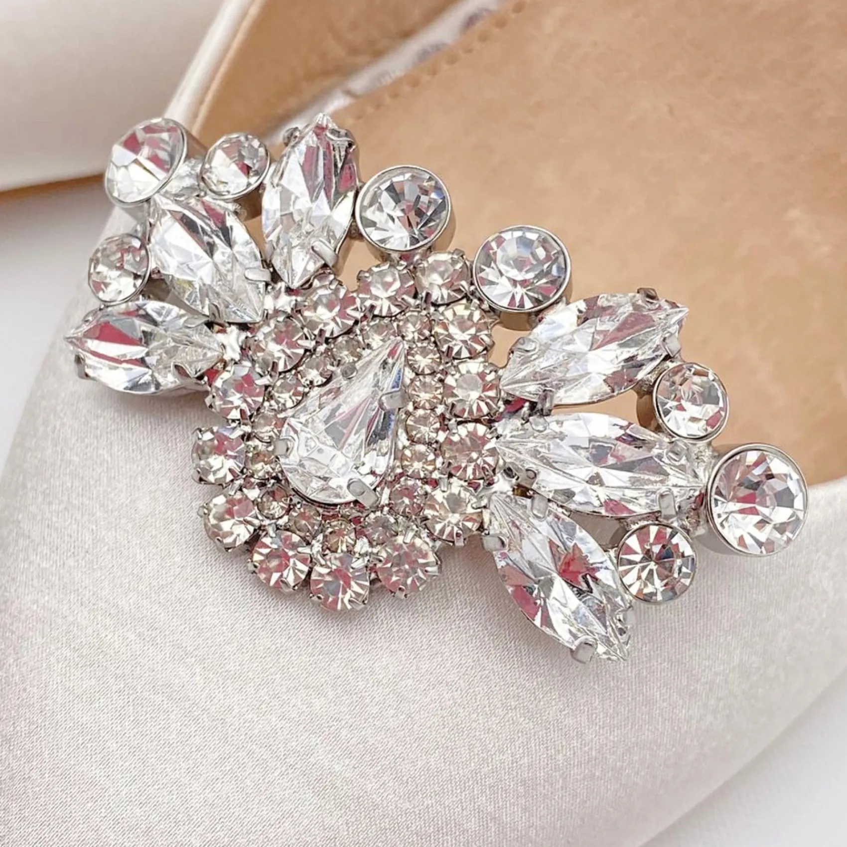 Rainbow Club Myra by | Diamante Brosche Schuhclips* Geschenke Für Die Braut | Schuhclips
