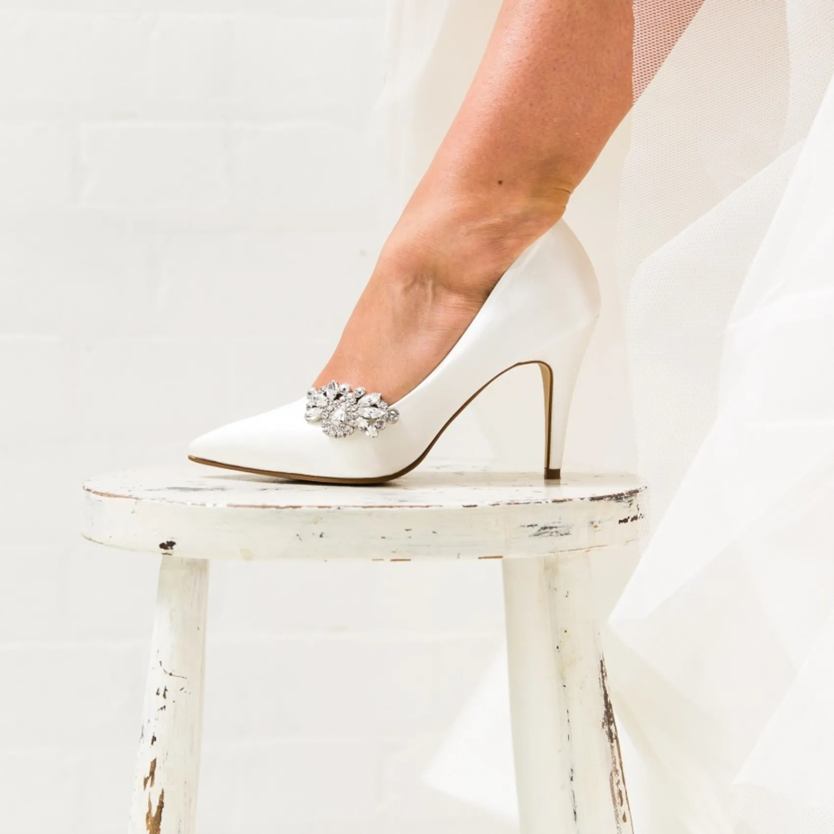 Rainbow Club Myra by | Diamante Brosche Schuhclips* Geschenke Für Die Braut | Schuhclips