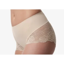 Poirier Nude Mid Taille Spitze Braut Shorts* Flitterwochengeschenke | Geschenke Für Die Braut