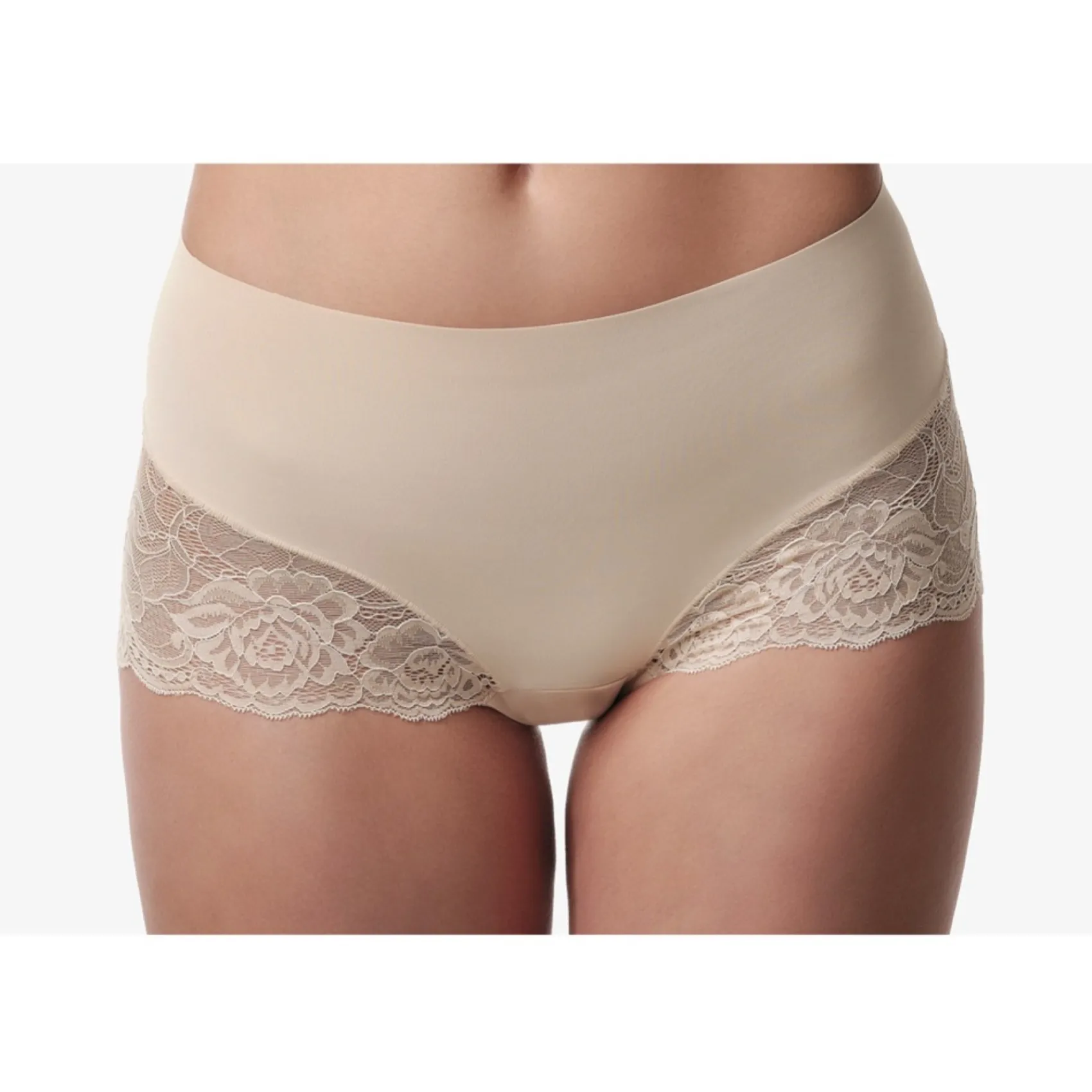 Poirier Nude Mid Taille Spitze Braut Shorts* Flitterwochengeschenke | Geschenke Für Die Braut