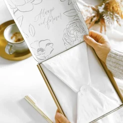 Blush & Gold Olive Leaves Luxury Wedding Planner Buch* Wedding Planner Bücher | Verlobungsgeschenke