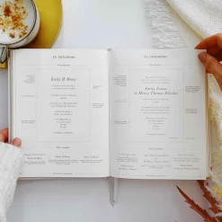 Blush & Gold Olive Leaves Luxury Wedding Planner Buch* Wedding Planner Bücher | Verlobungsgeschenke