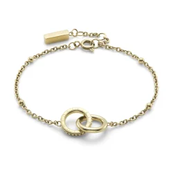 Olivia Burton Amity Interlock Gold plattiertes Armband*Damen Damenschmuck | Verlobungsgeschenke