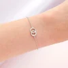 Olivia Burton Bejewelled Silber Interlink Kette Armband*Damen Damenschmuck | Flitterwochengeschenke