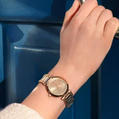 Olivia Burton Floral 34mm Armbanduhr in Roségold mit Kristalldetails* Olivia Burton Uhren | Geschenke Für Die Braut