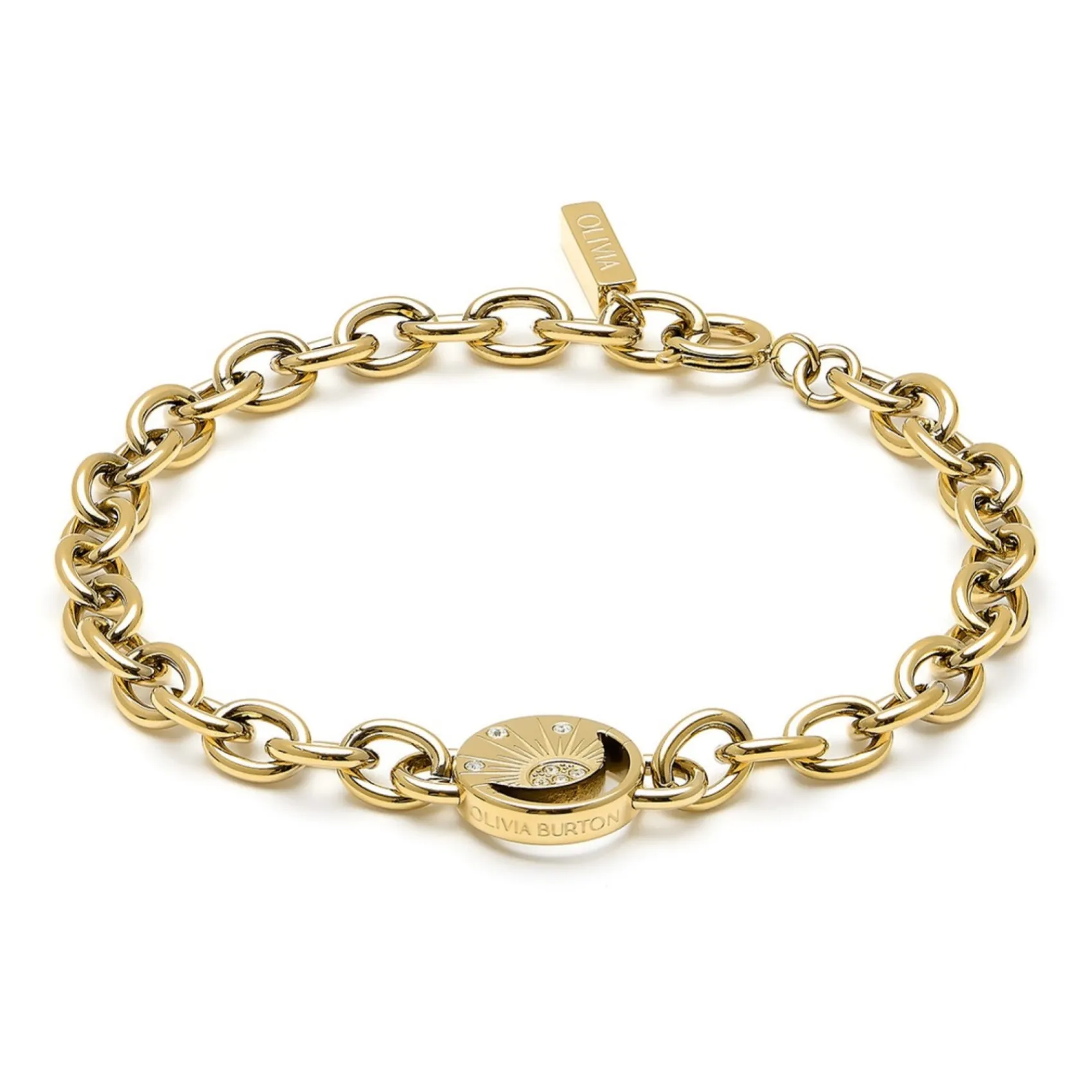 Olivia Burton Himmlische Sonne Vergoldetes Gliederarmband*Damen Damenschmuck | Flitterwochengeschenke