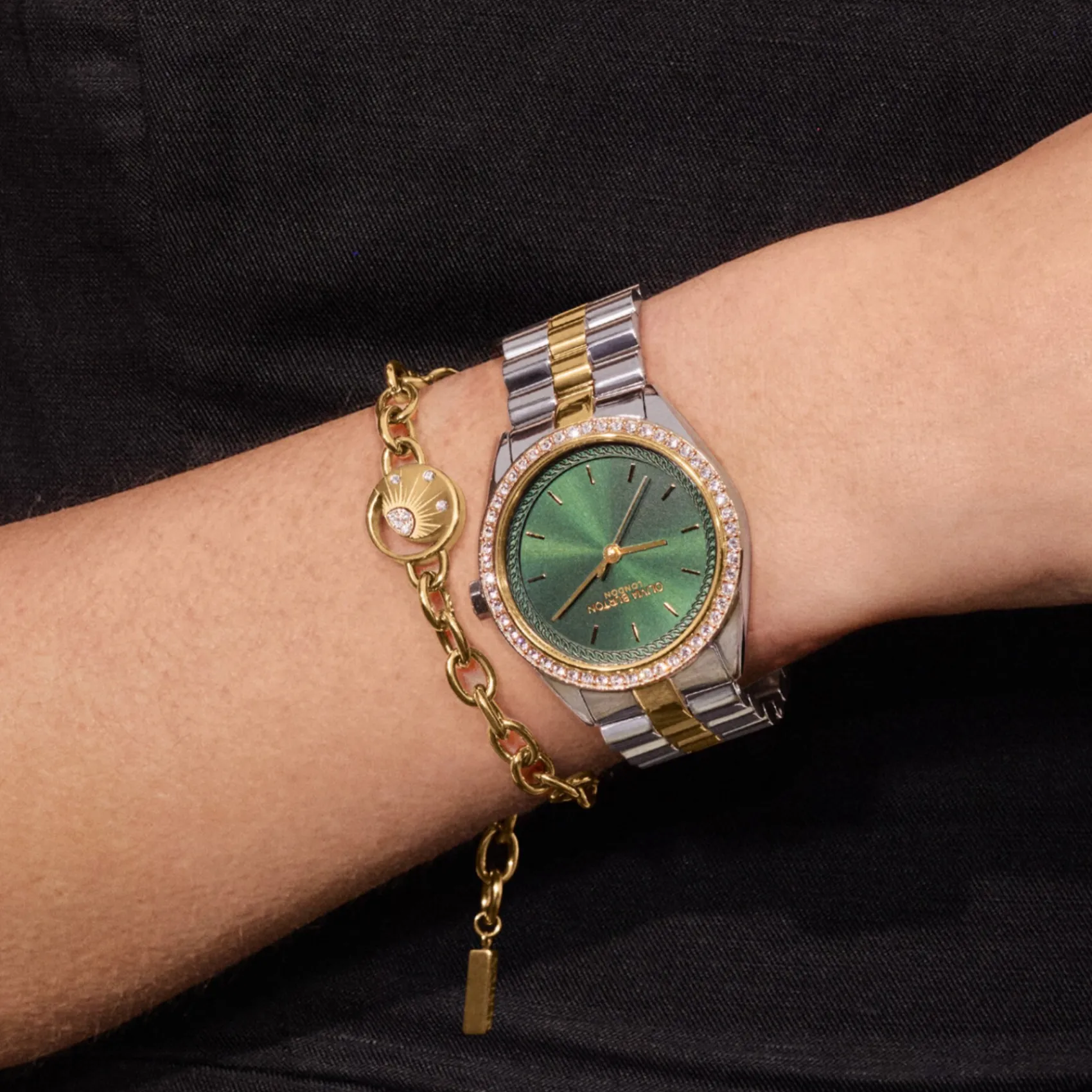 Olivia Burton Himmlische Sonne Vergoldetes Gliederarmband*Damen Damenschmuck | Flitterwochengeschenke