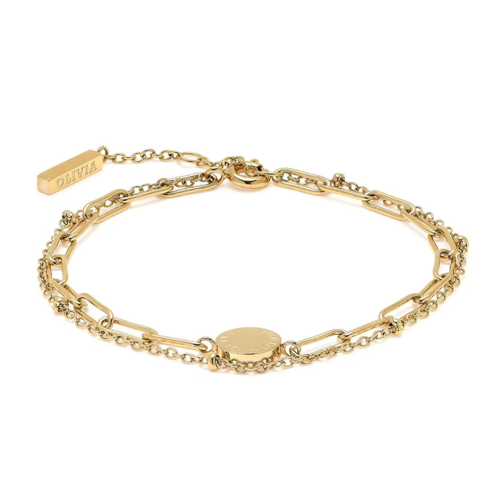 Olivia Burton Illusion Gold Stapelarmband*Damen Damenschmuck | Gold-hochzeitsschmuck