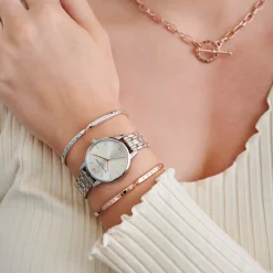 Olivia Burton Klassische 30-mm-Armbanduhr in Silber und Roségold* Olivia Burton Uhren | Geschenke Für Die Braut