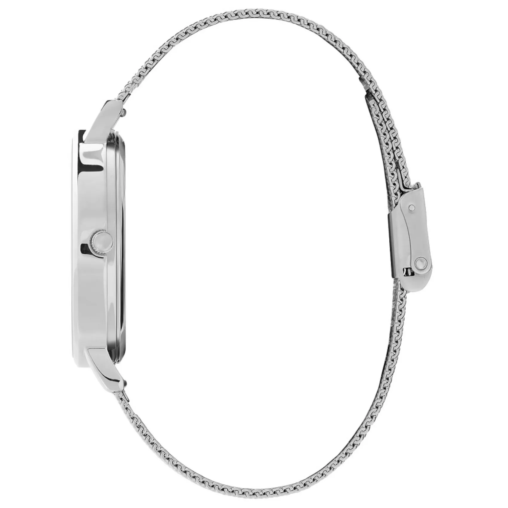 Olivia Burton Klassische 38mm Uhr aus weißem und silbernem Mesh* Olivia Burton Uhren | Geschenke Für Die Braut