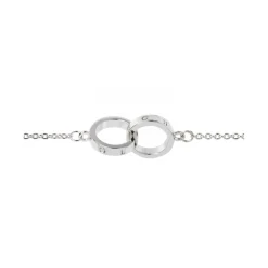 Olivia Burton Klassisches Silber Interlink Zierliches Kettenarmband*Damen Damenschmuck | Flitterwochengeschenke