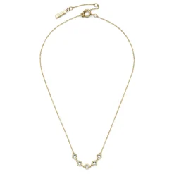 Olivia Burton Kristall-Honigwaben-Halskette mit Goldauflage*Damen Damenschmuck | Flitterwochengeschenke