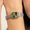 Olivia Burton Mini Grosvenor 20mm Salbei Grün und Silber Armbanduhr* Olivia Burton Uhren | Geschenke Für Die Mutter Des Bräutigams