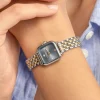 Olivia Burton Mini Grosvenor 20mm Kreideblau und Silber Armbanduhr* Olivia Burton Uhren | Etwas Blaue Geschenke