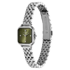 Olivia Burton Mini Grosvenor 20mm Salbei Grün und Silber Armbanduhr* Olivia Burton Uhren | Geschenke Für Die Mutter Des Bräutigams