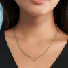 Olivia Burton Minima Bee Halskette mit grünem und vergoldetem Perlencharme*Damen Damenschmuck | Geschenke Für Die Mutter Des Bräutigams