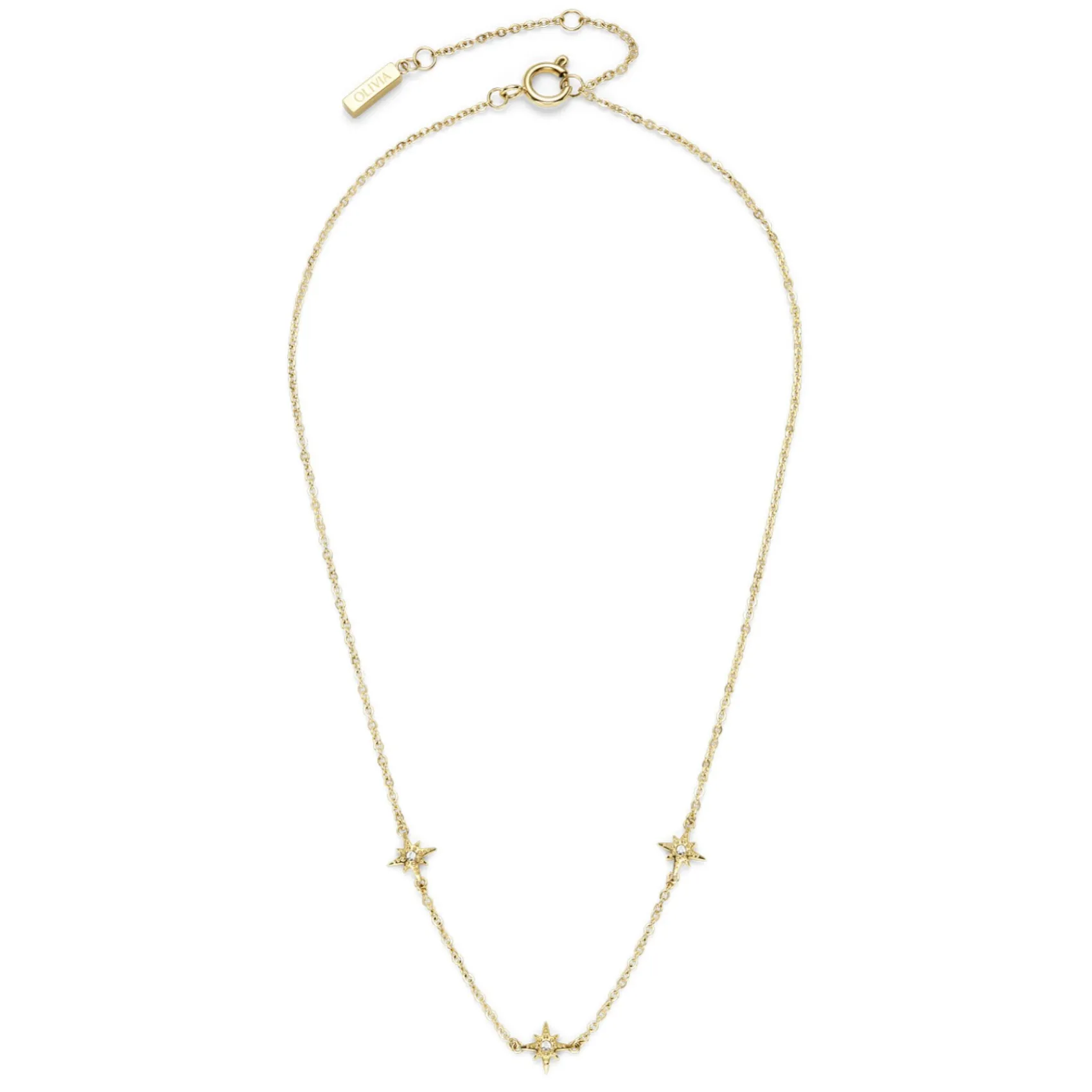 Olivia Burton North Star Vergoldete Stacking-Halskette*Damen Damenschmuck | Flitterwochengeschenke