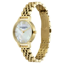 Olivia Burton Perlmutt 30mm Goldarmbanduhr* Olivia Burton Uhren | Geschenke Für Die Braut