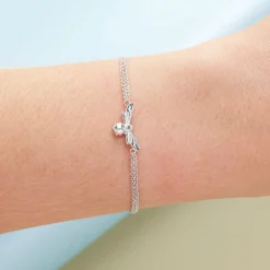 Olivia Burton Silbernes Bienenarmband*Damen Damenschmuck | Geschenke Für Blumenmädchen
