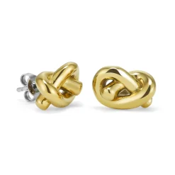 Olivia Burton Vergoldete Ohrstecker mit Knoten der Liebenden*Damen Damenschmuck | Verlobungsgeschenke