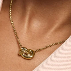 Olivia Burton Vergoldeter Liebesknoten-Armreif*Damen Damenschmuck | Verlobungsgeschenke