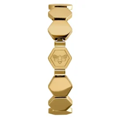 Olivia Burton Wabenförmiges vergoldetes schmales Manschettenarmband*Damen Damenschmuck | Geschenke Für Die Mutter Des Bräutigams