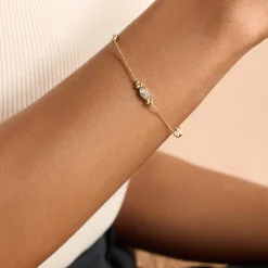 Olivia Burton Zierliches vergoldetes Kristallarmband*Damen Damenschmuck | Flitterwochengeschenke