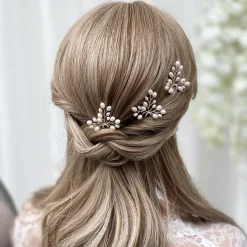 Lace & Favour Oriana Süßwasserperlen Hochzeit Haarnadel* Geschenke Für Brautjungfern | Perlen-haarschmuck