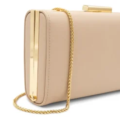 Paradox London Dasha Nude Kunstleder Box Clutch Tasche* Abschlussball-taschen | Anlass Handtaschen